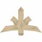 Ekena Millwork Davenport Rough Sawn Timber Gable Bracket, Douglas Fir, 48"W x 30"H x 6"D x 6"F, 15/12 Pitch GBW048X30X0606DAV00RDF - alternate 1